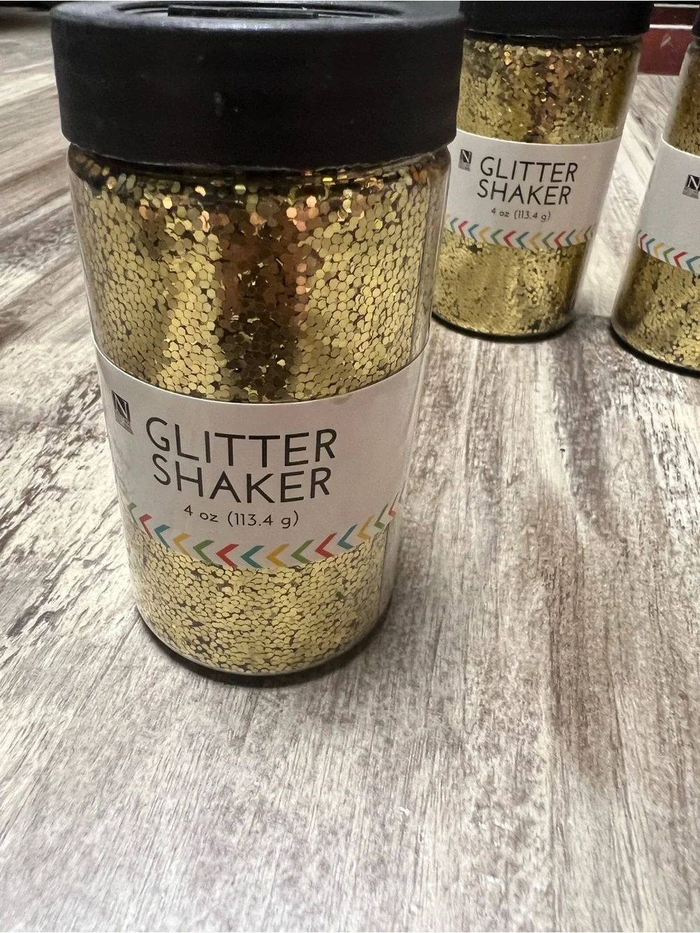 Nicole projects sparkle filled