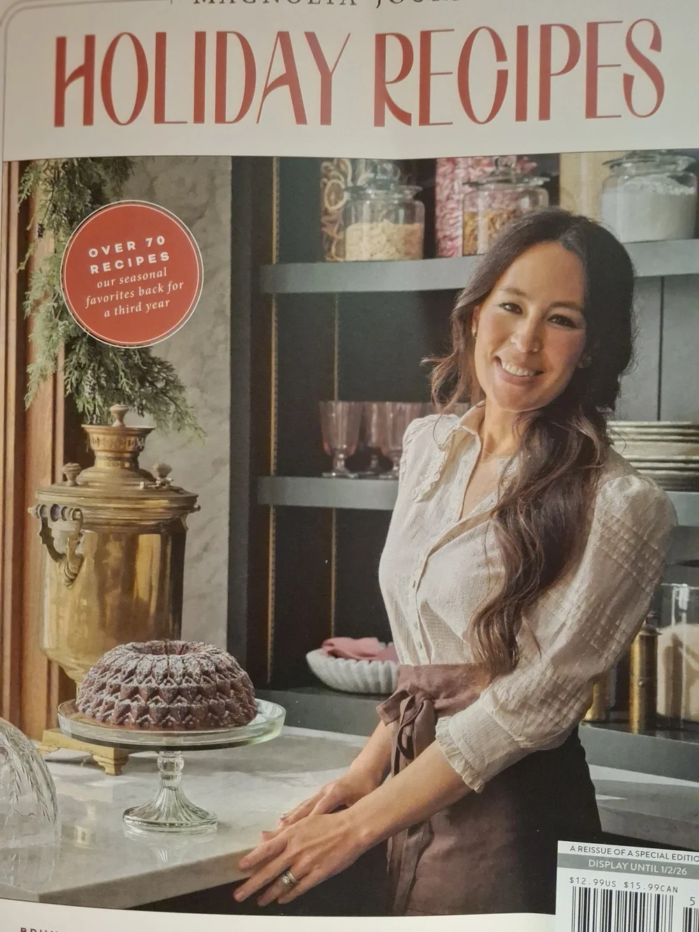 Various holiday recipes
