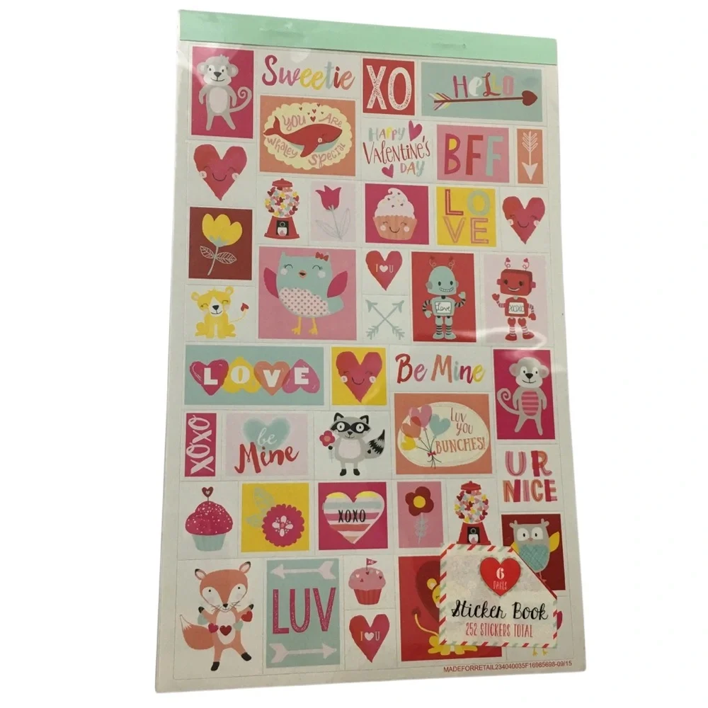 Target valentine’s stickers