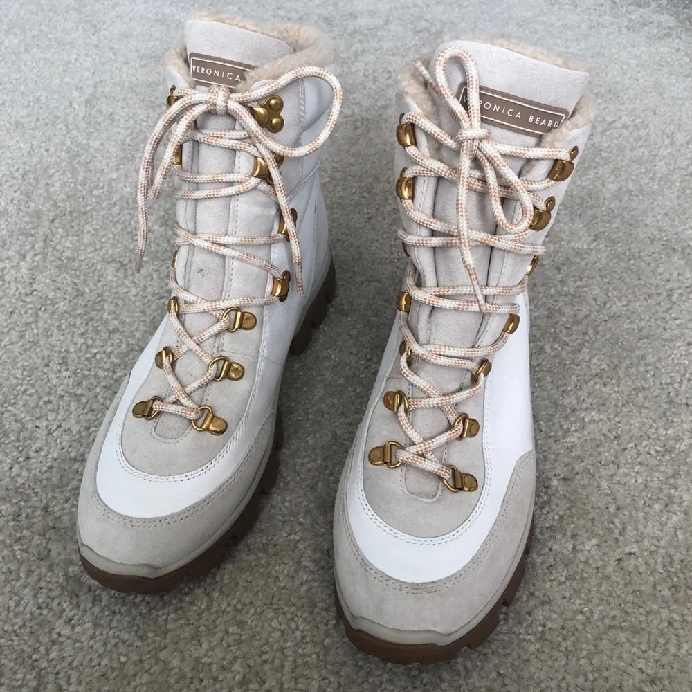 Veronica Beard leather suede