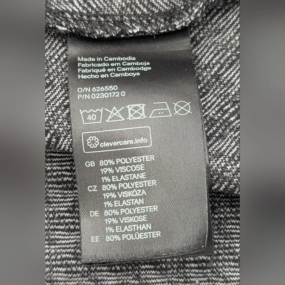 H&M girls black
