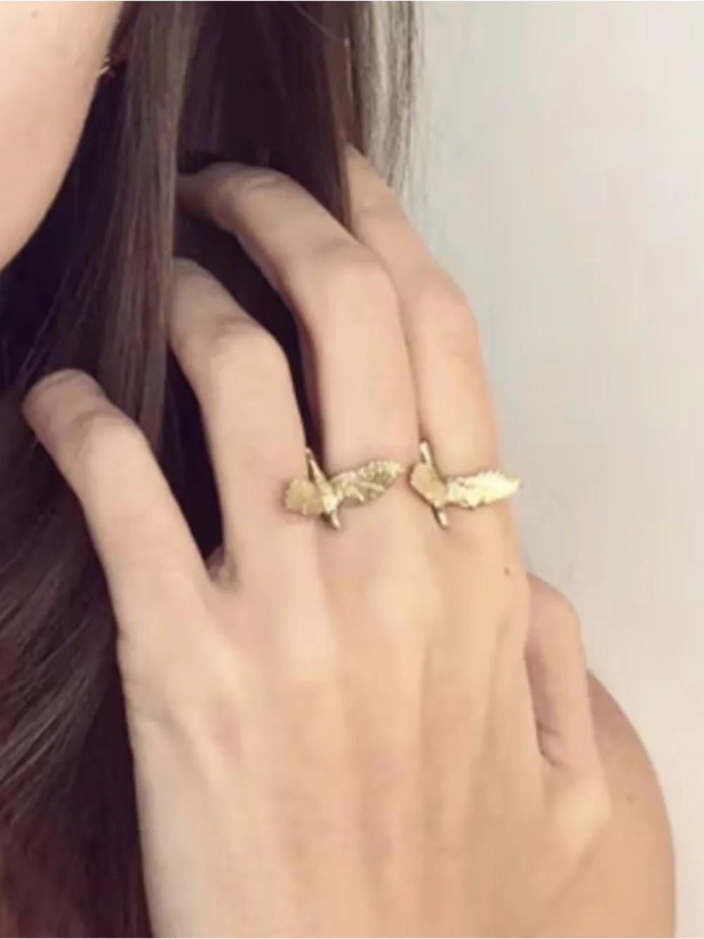 Free People delicate gold