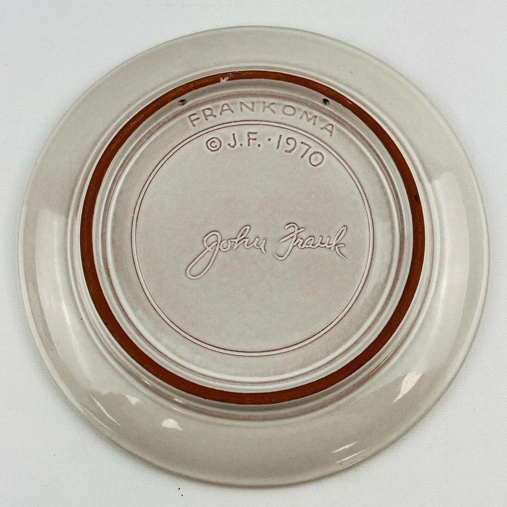 Frankoma decorator plate