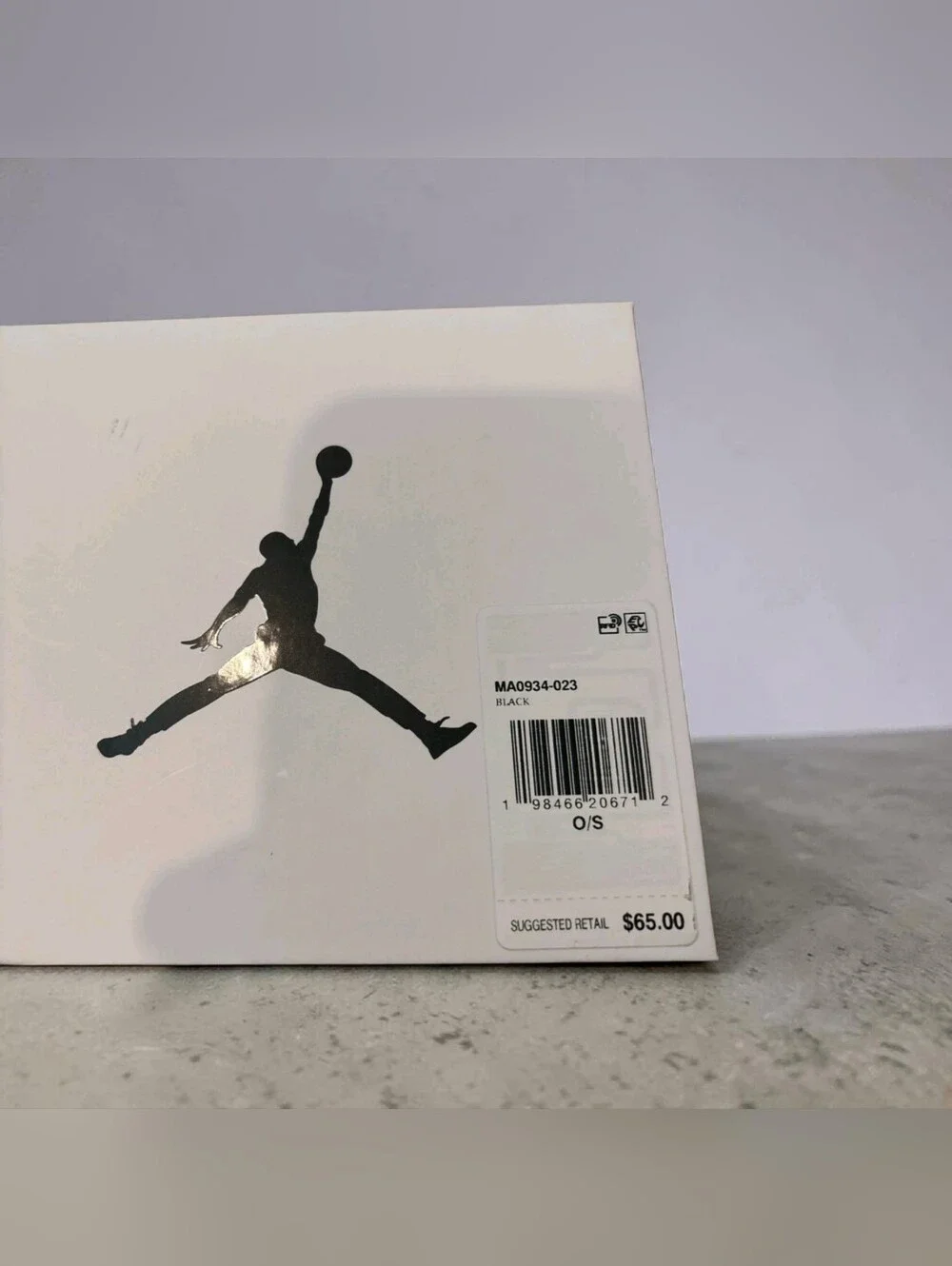 Jordan Black Textured Bifold Wallet with Jumpman Logo