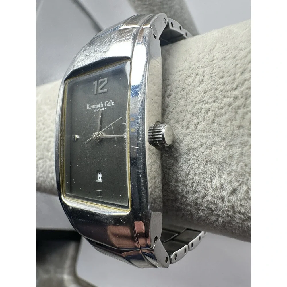 Kenneth Cole KC3270 Mens‎ Watch New Battery 26MM 7.75