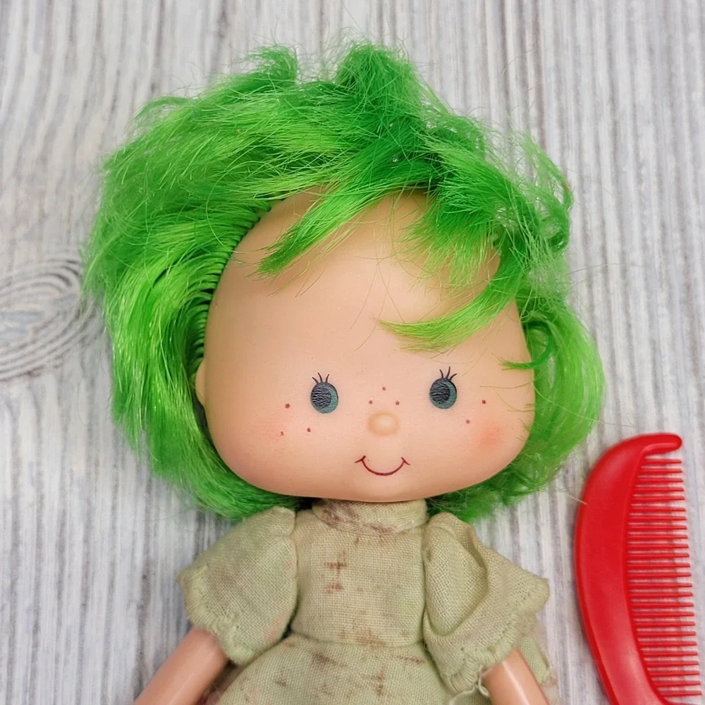 Strawberry Shortcake Lime Chiffon Doll Green Hair Vtg