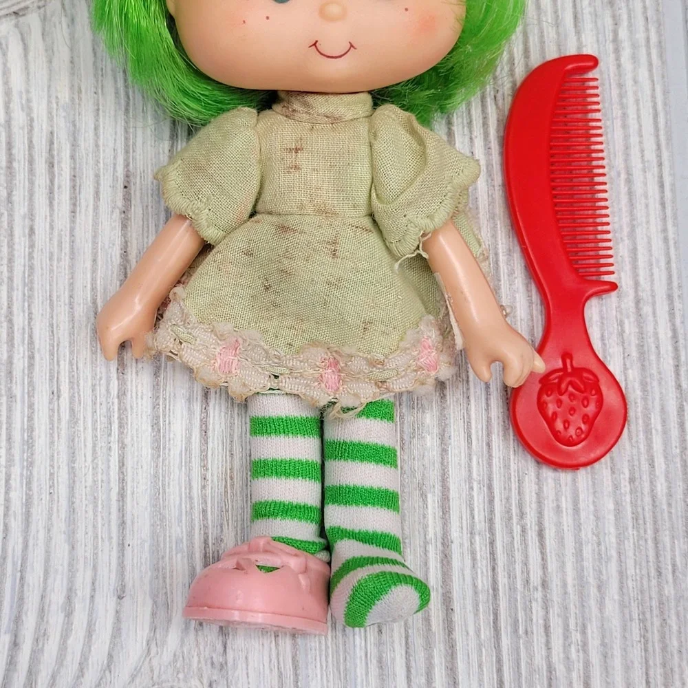 Strawberry Shortcake Lime Chiffon Doll Green Hair Vtg