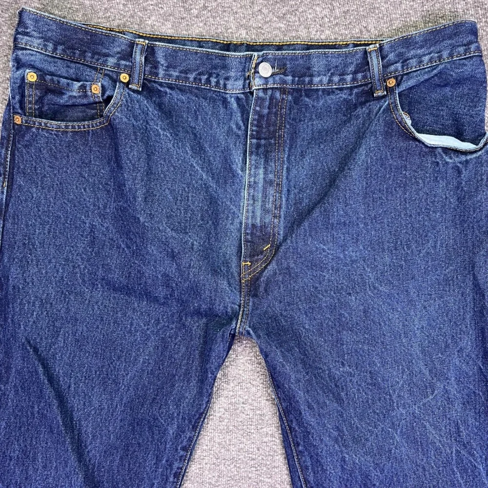 Levis 517 Jeans Mens 41x30 Dark Indigo Bootcut Denim Western Workwear Cowboy