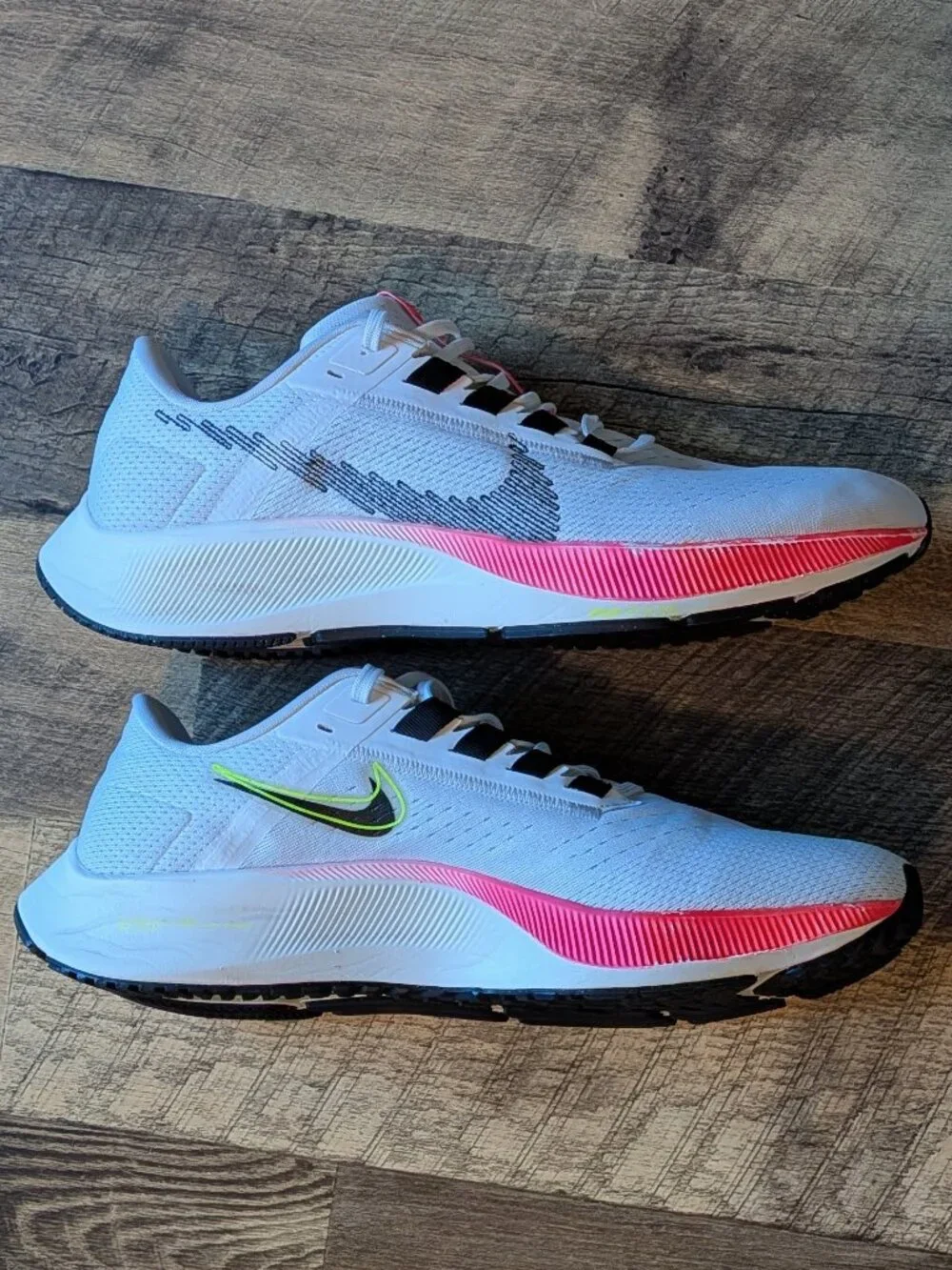 Nike replaced shows size