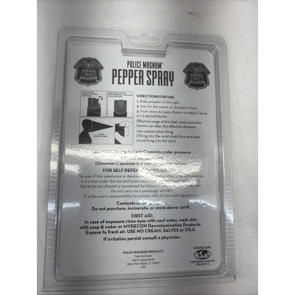 Police Magnum pepper spray