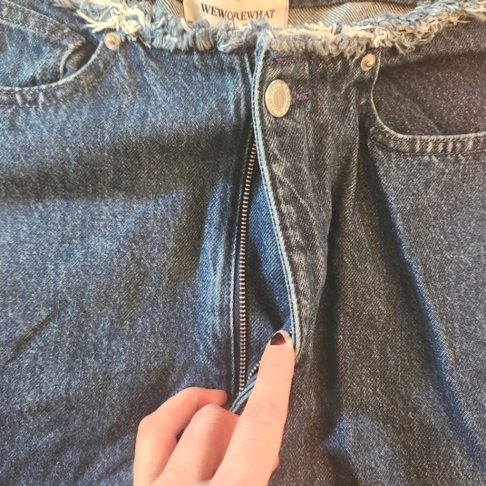 WeWoreWhat nwt frayed