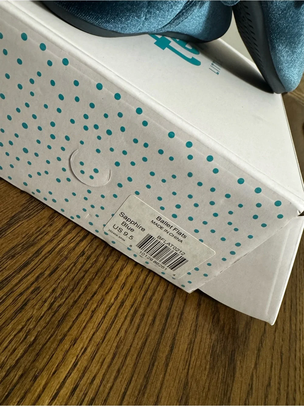 Ten Little elegant teal
