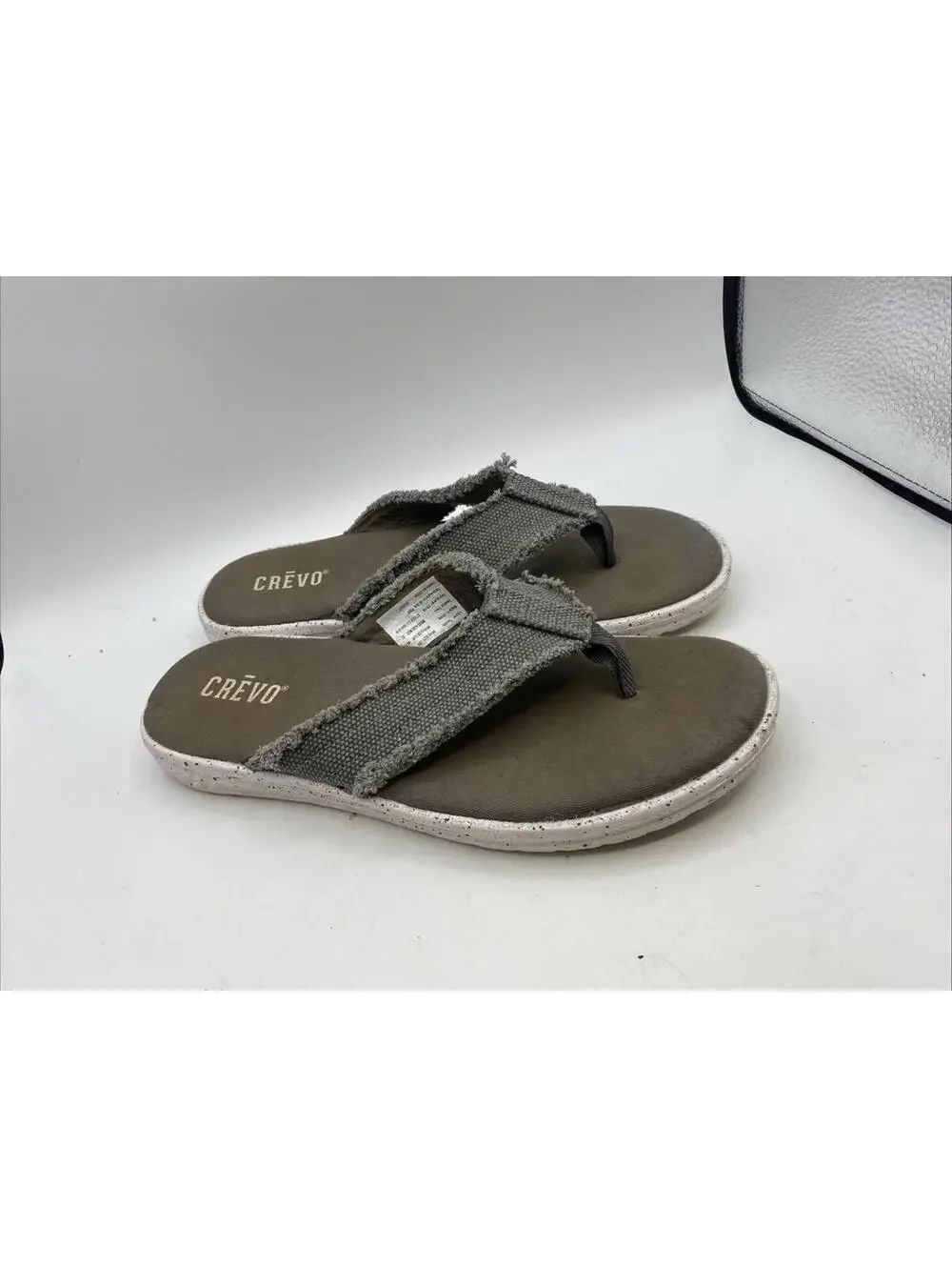 Crevo Rowdy Sandal Grey Men's Size 8