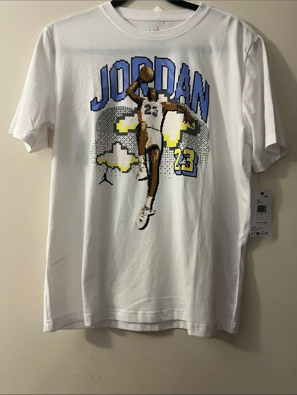 Jordan white short