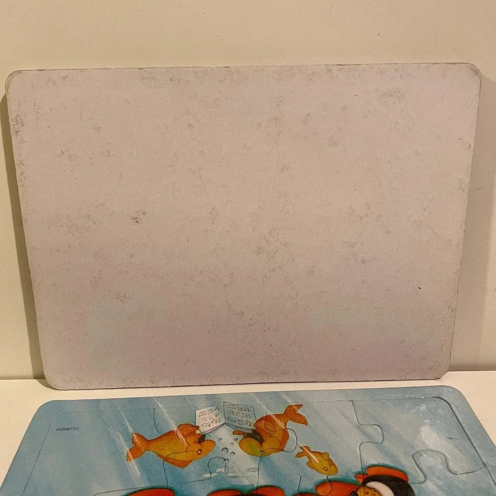 Vintage‎ Current brand set 3 Christmas jigsaw Puzzles 12 piece Winter Animals