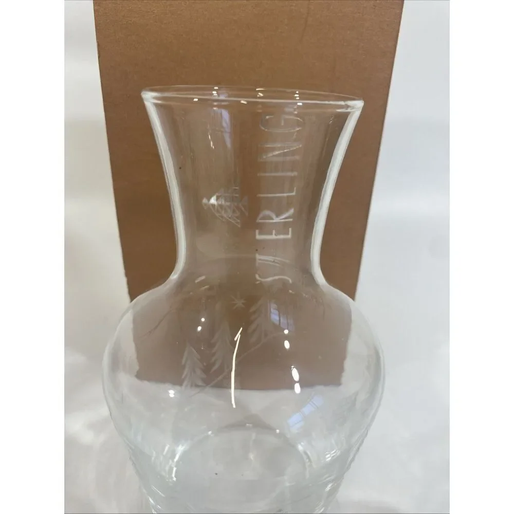 Sterling crystal bedside