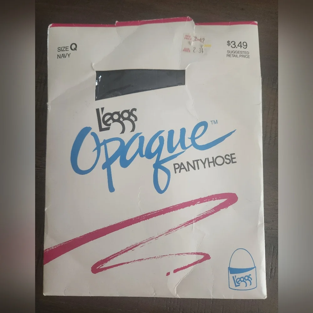 New 3-Packs‎ Queen Pantyhose L'eggs Opaque Pantyhose in Navy +2 Others