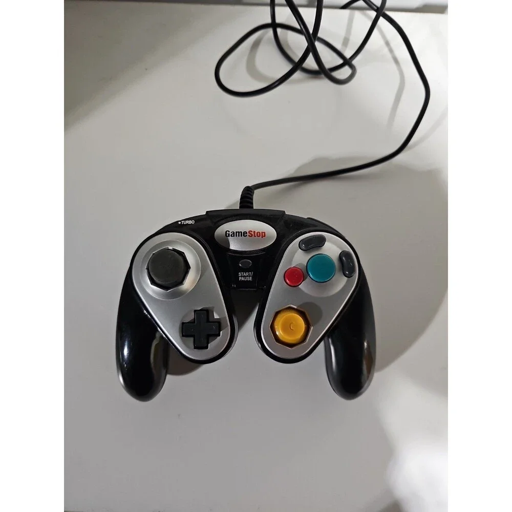 Nintendo GameCube Gamestop Controller Wired Black GameCube Style Controller