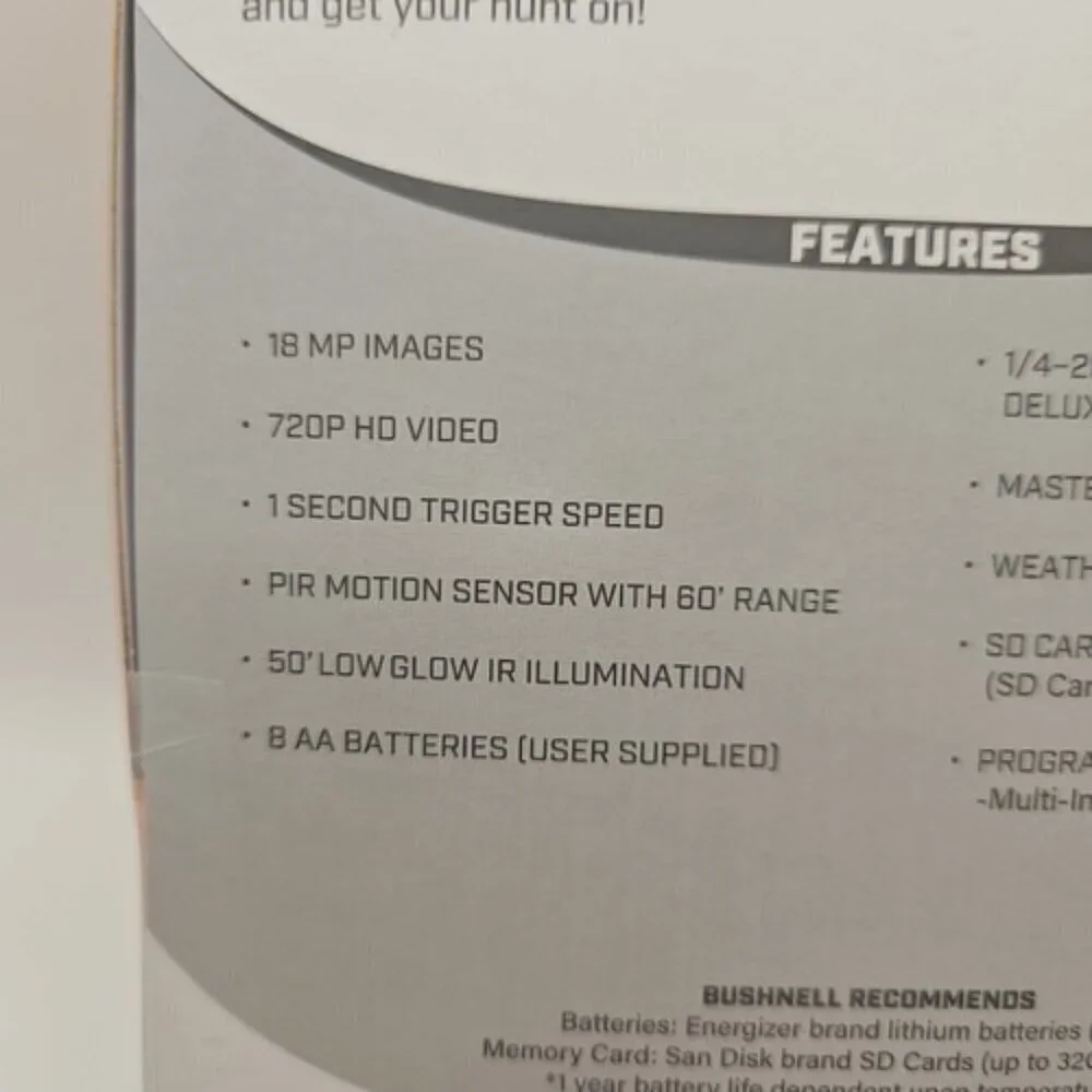 Bushnell renowned its