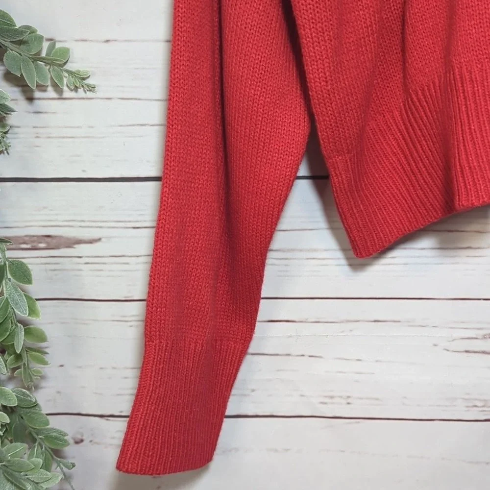 Say What? red sweater
