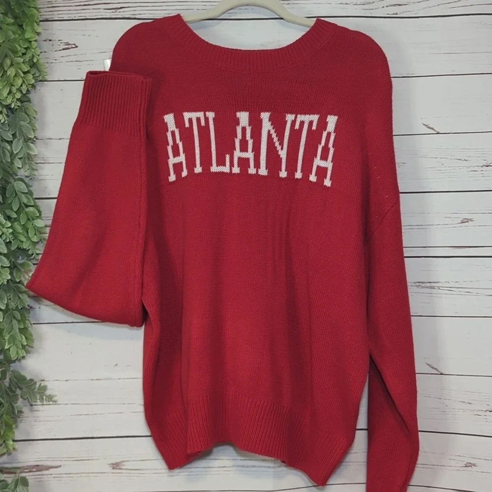 Say What? red sweater
