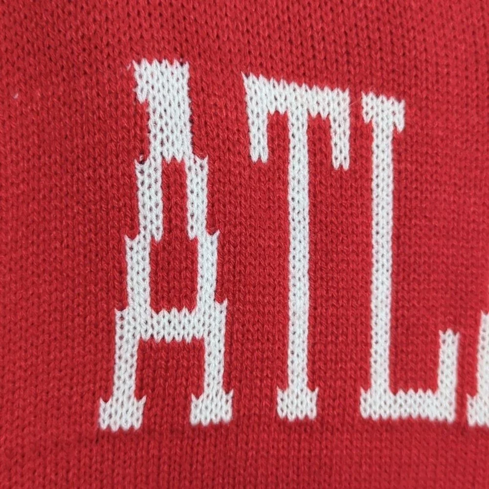 Say What? red sweater