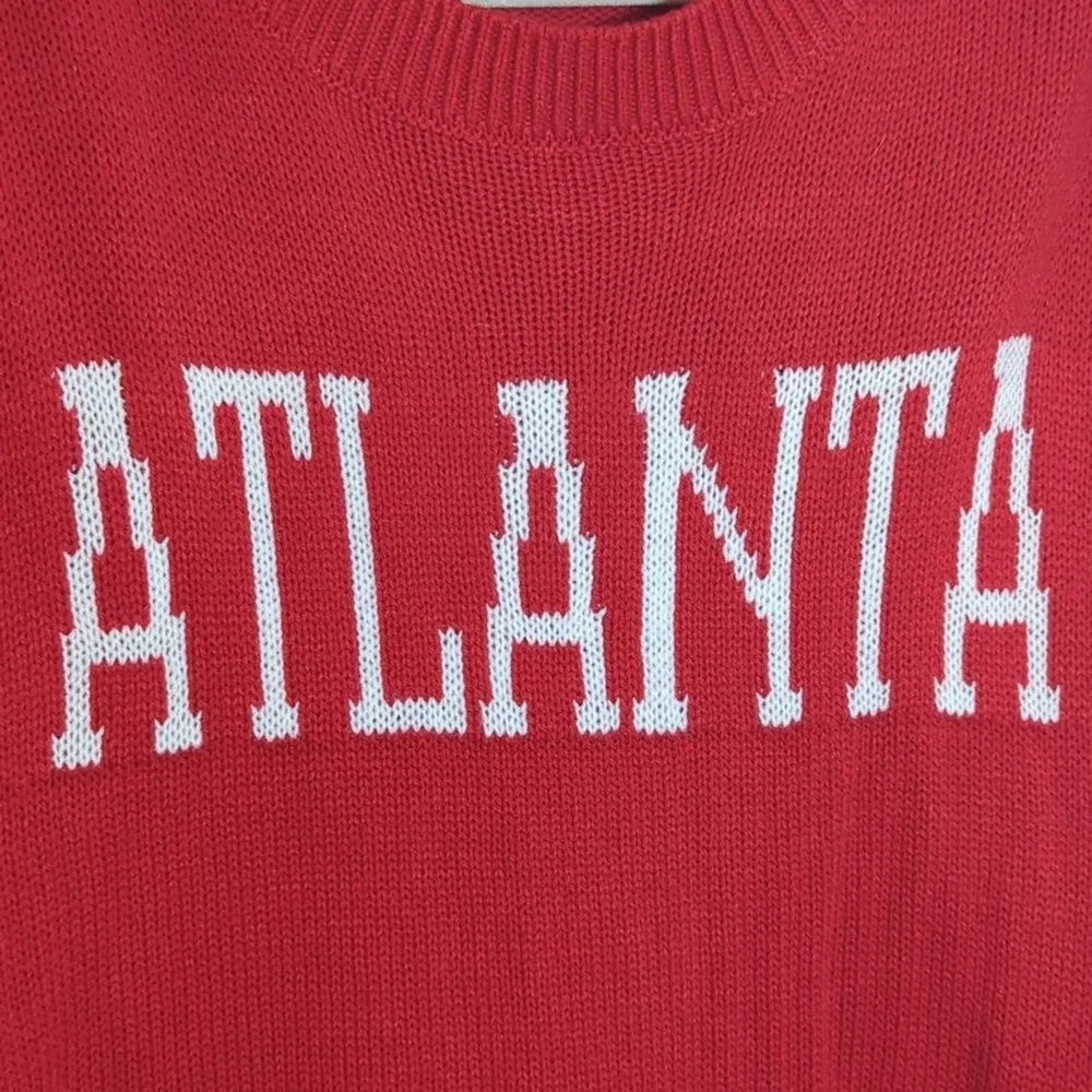 Say What? red sweater