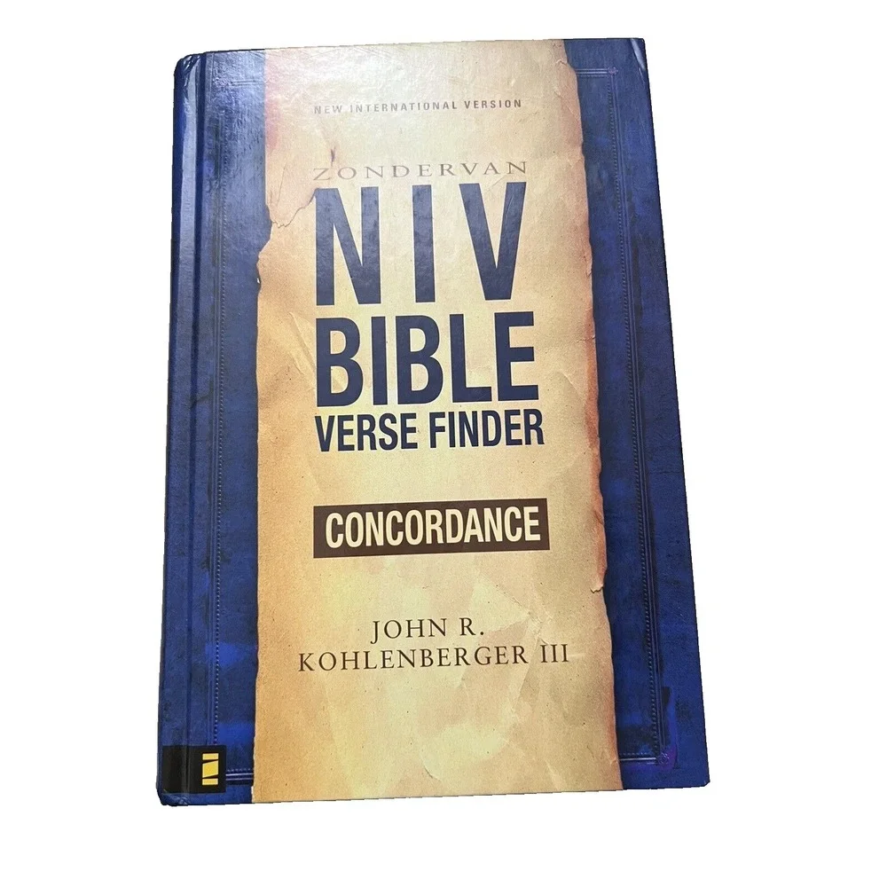 NIV Bible Verse Finder - Hardback‎ By Kohlenberger III, John R.