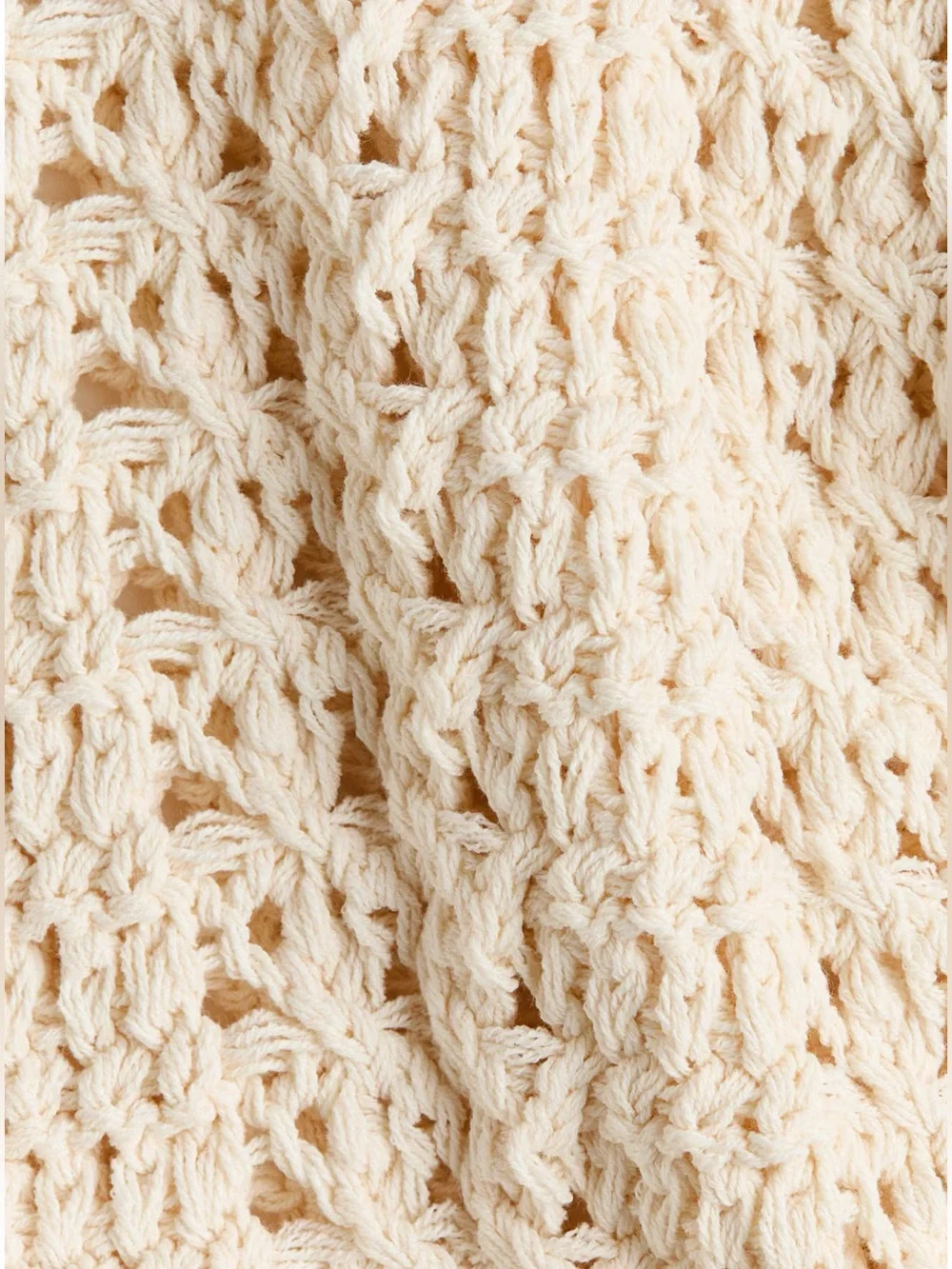 H&M top crochet