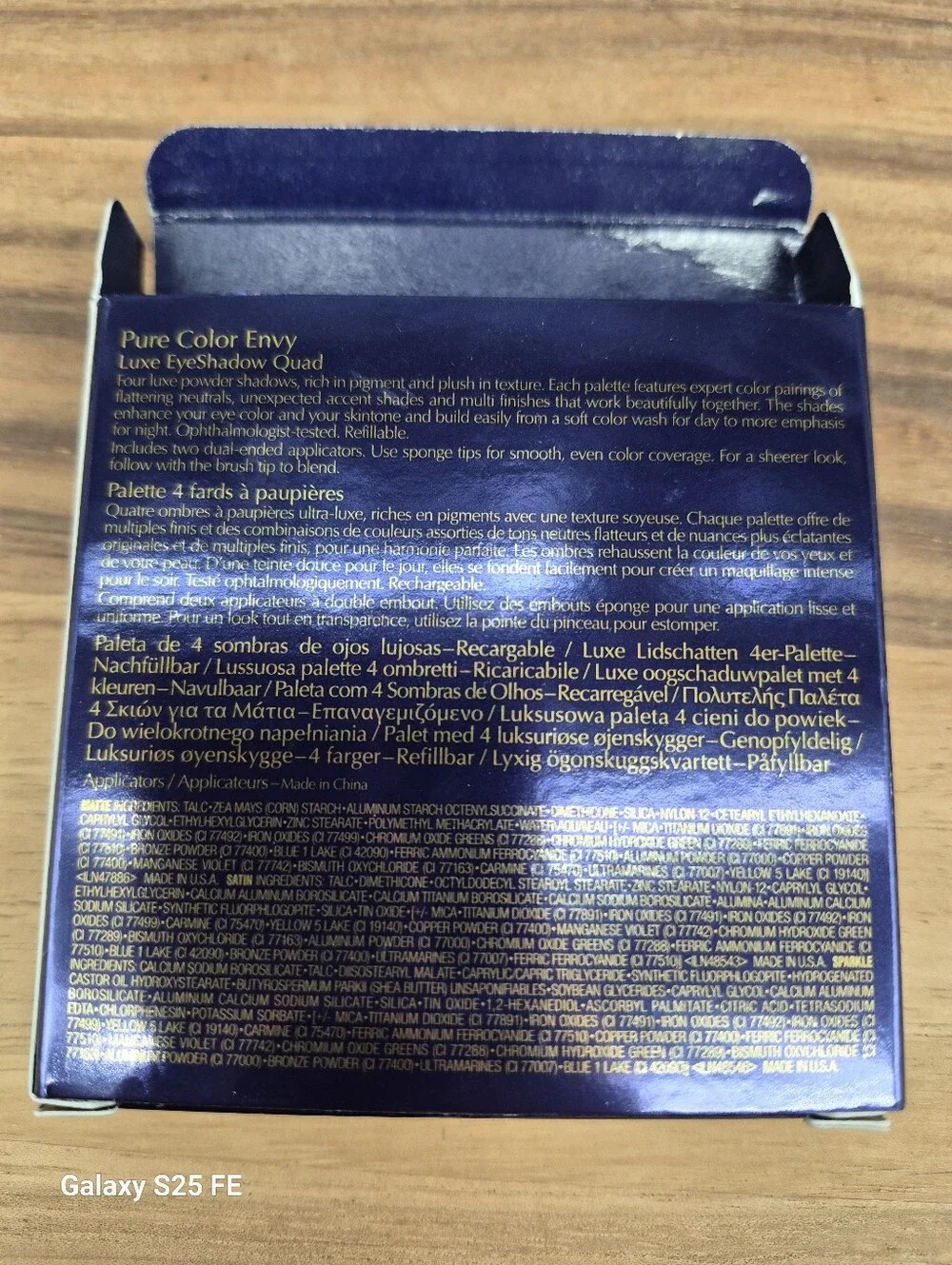 Estee Lauder four shadow