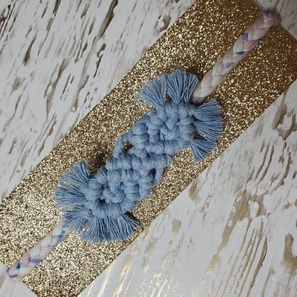 IVY MOUNTAIN CRAFTER Handmade Macrame Headband
