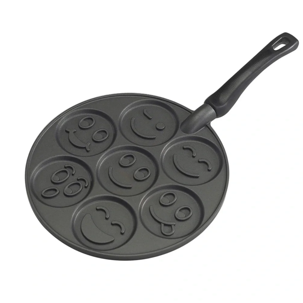 Nordic Ware‎ Smiley Face Pancake Pan Silver, 10 1/2 inch diameter
