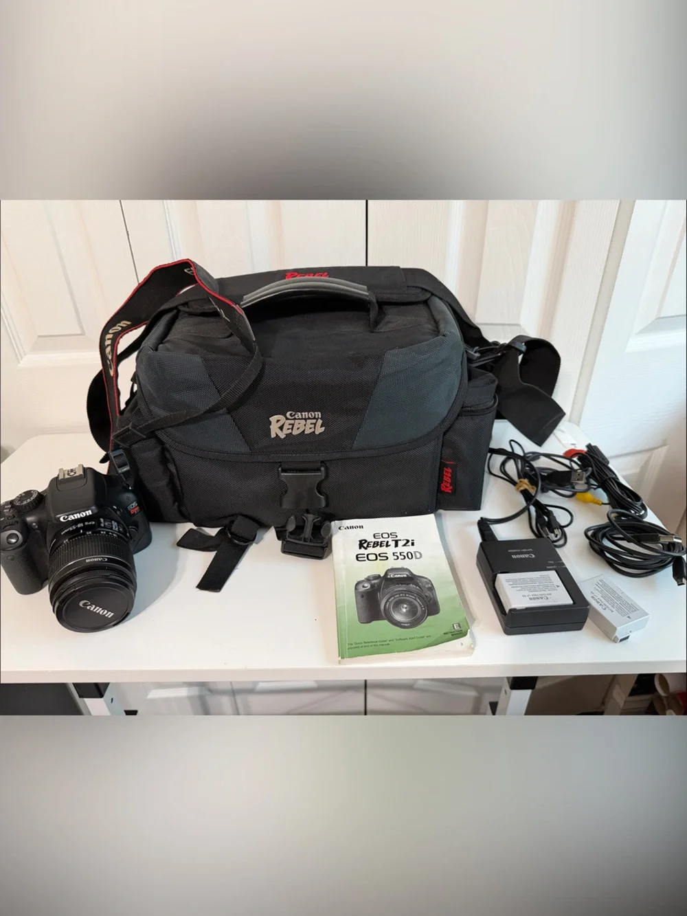 Canon EOS Rebel T2i DSLR Camera Bundle