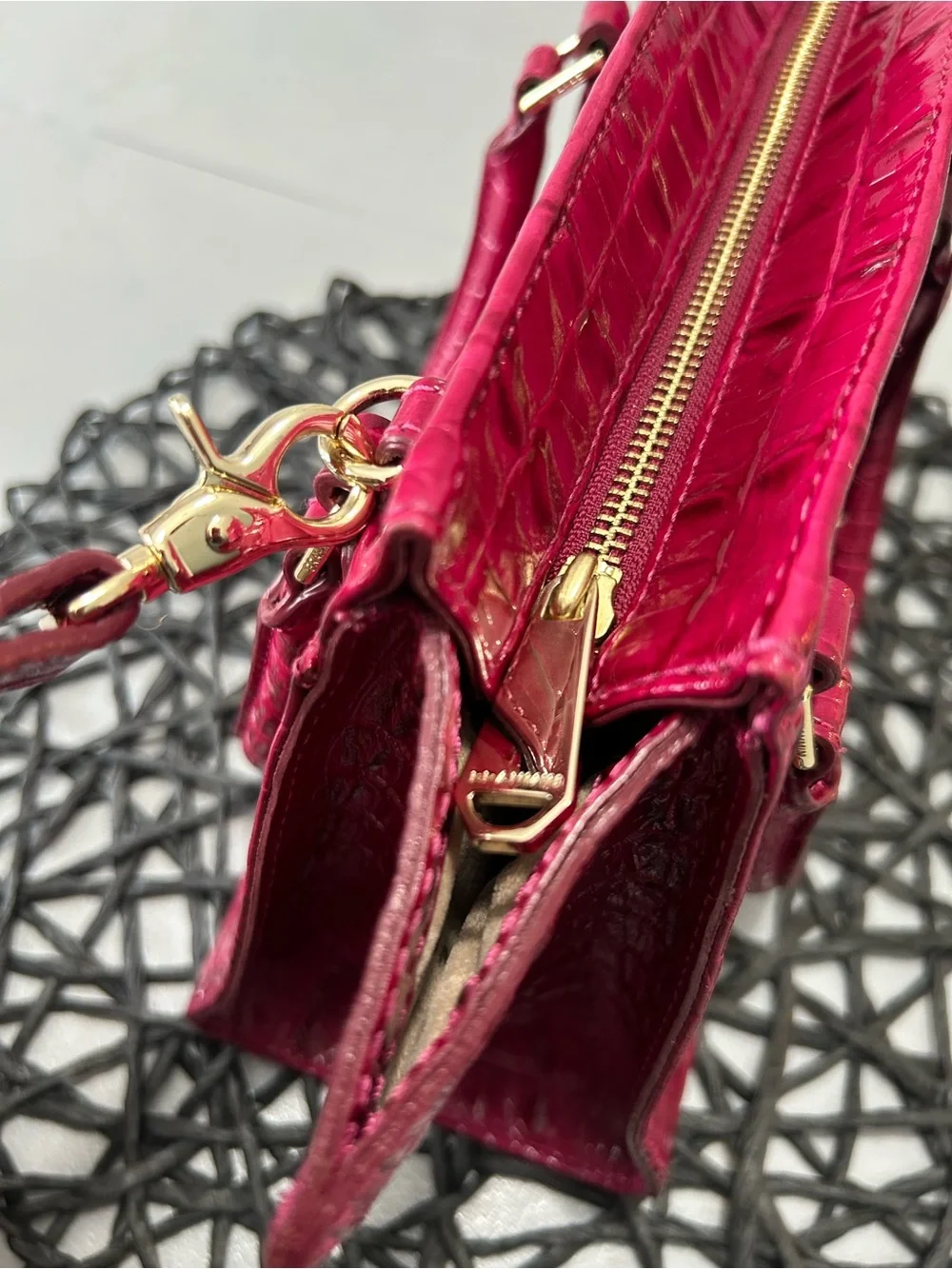 Brahmin lining rolled top