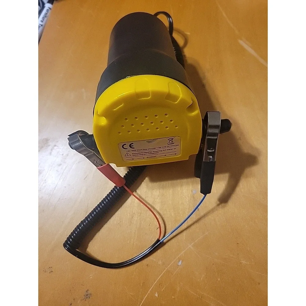 12V 60W Oil Diesel Fuel Fluid Extractor‎ Electric Transfer Scavenge Suction Pump