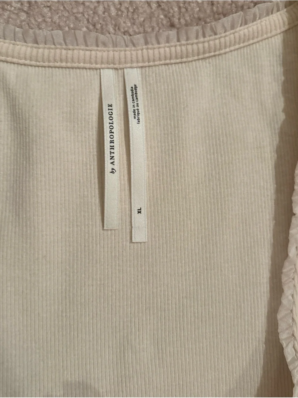 Anthropologie delicate cream