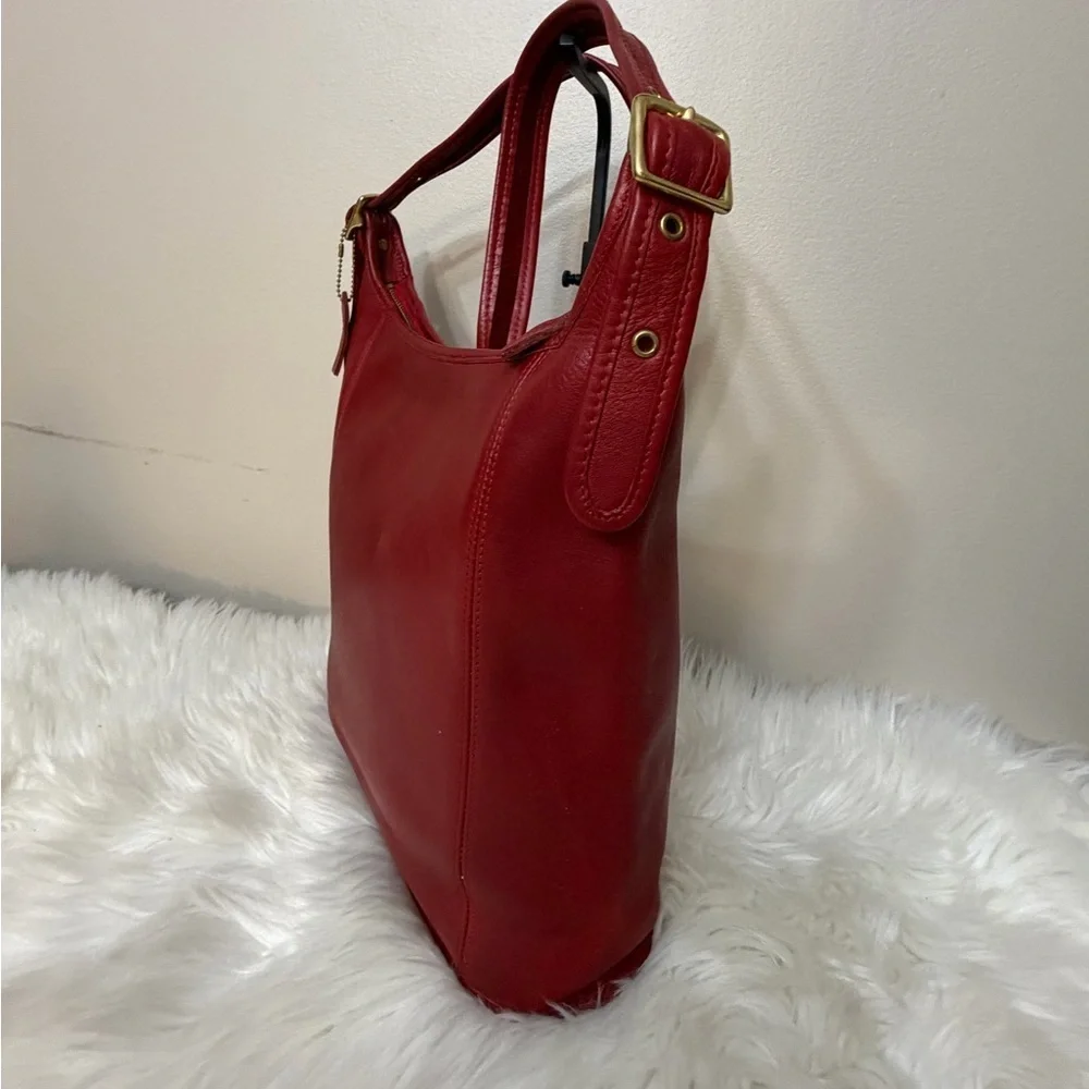 Coach chic red