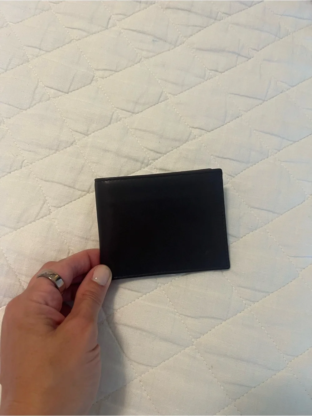 Chocolate Brown Leather Bi-Fold Wallet - Made in Italy