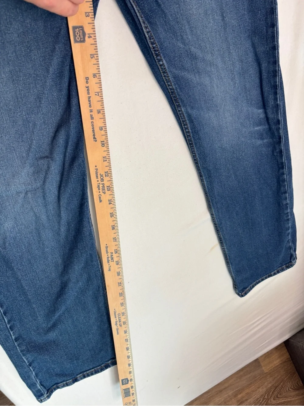 Levi's 505 Regular Fit Jeans Men's 38x32 Blue Straight Leg Denim