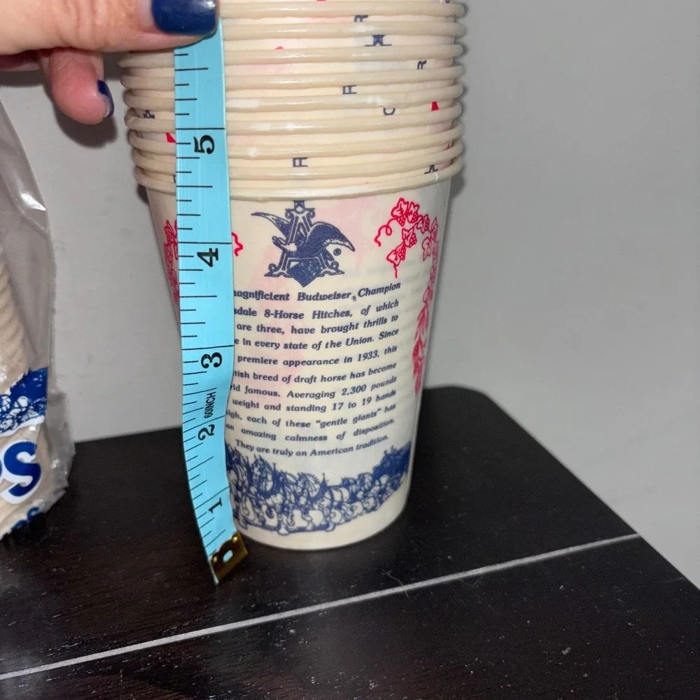 Budweiser vintage wax