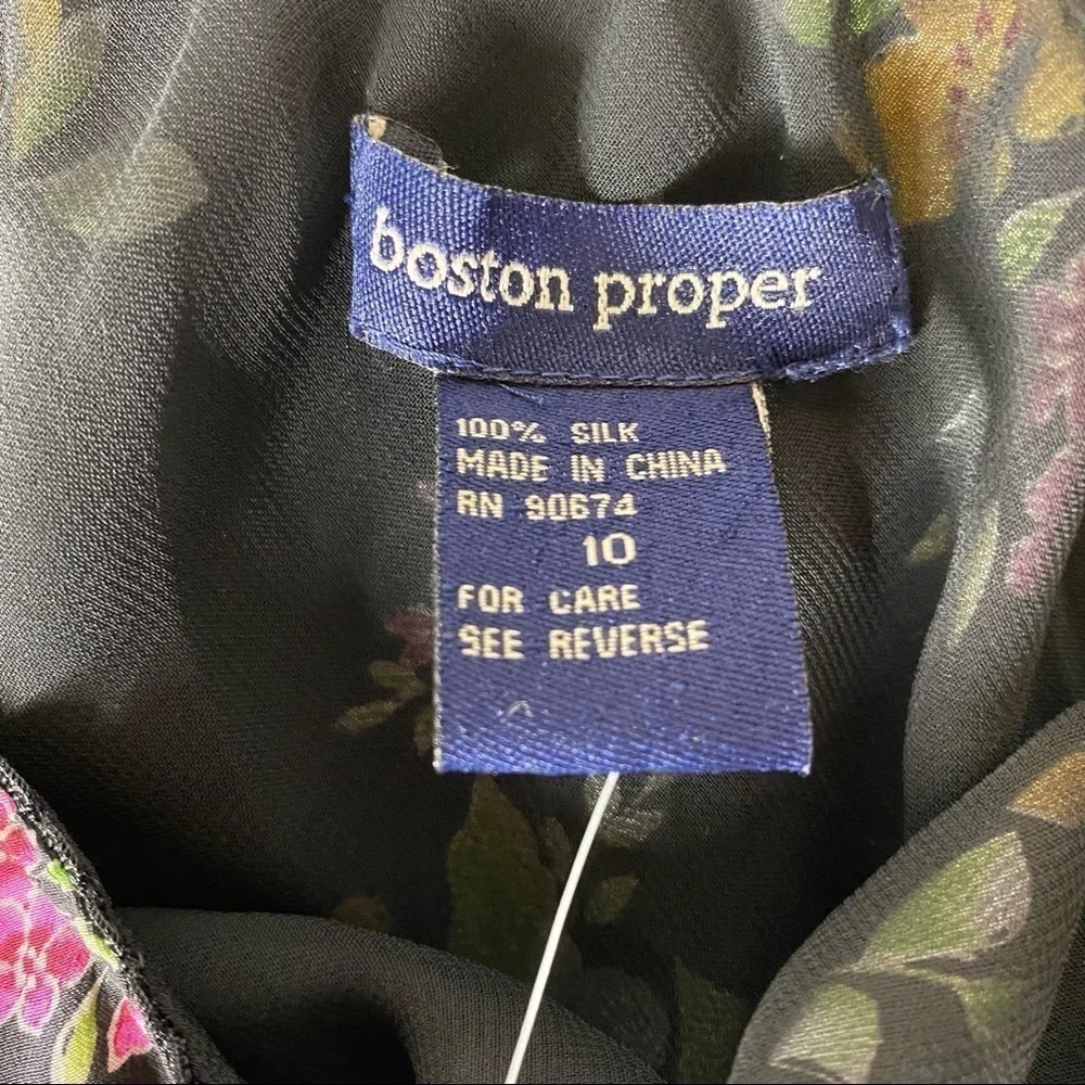 Boston Proper 100% silk
