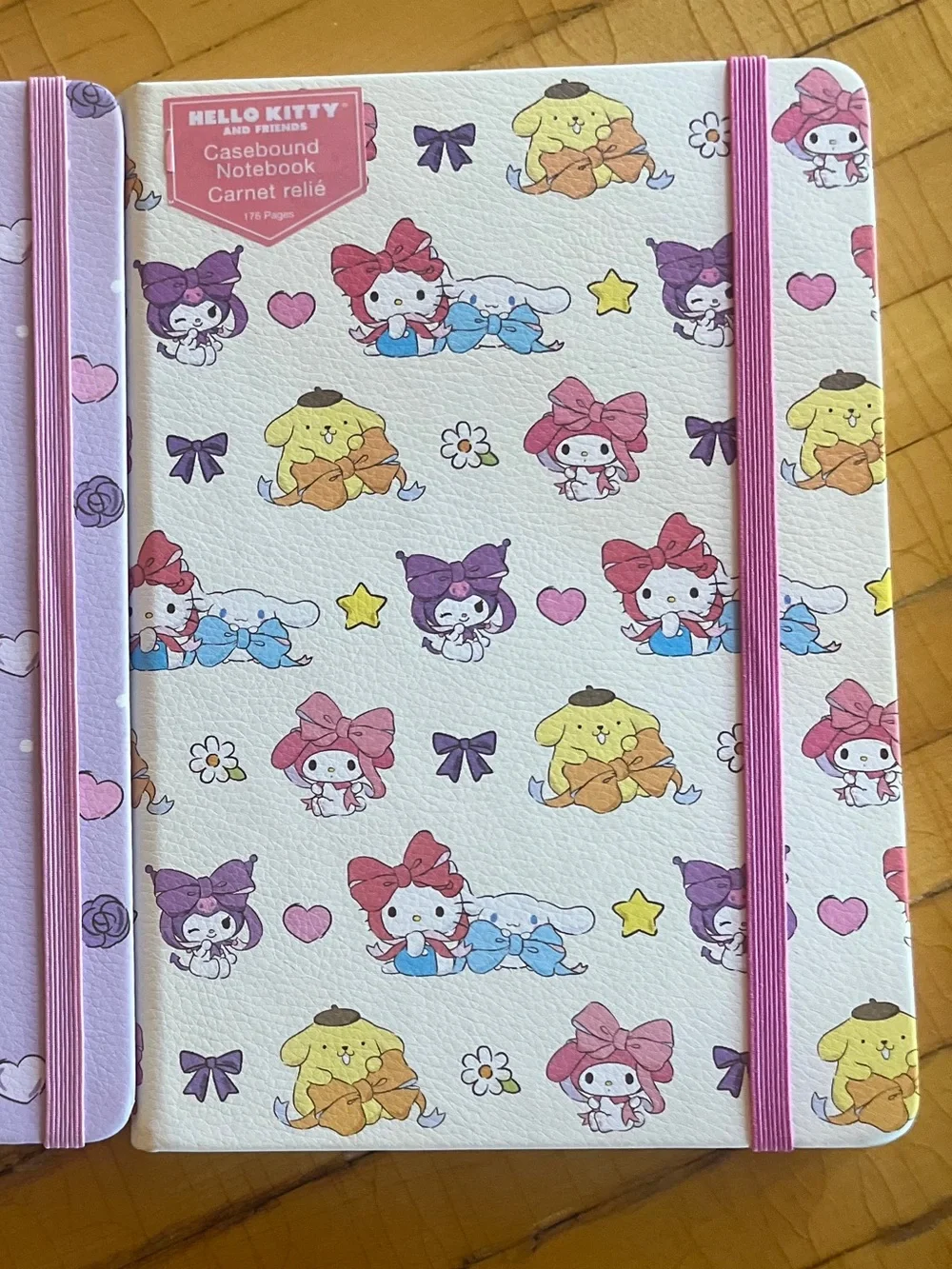 Hello Kitty and Friends Multicolor Casebound Notebook NEW NWT