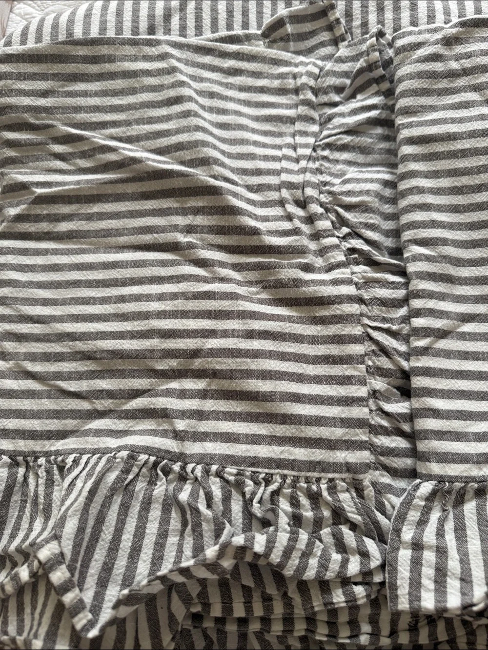 Pottery Barn Teen lightweight striped