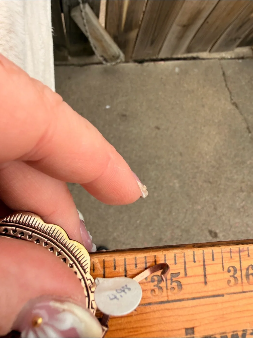 Vintage statement belt