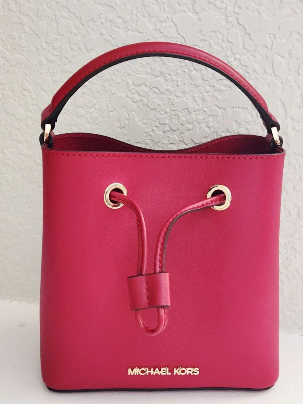 New Michael Kors Suri Small Bucket Shoulder Bag Purse