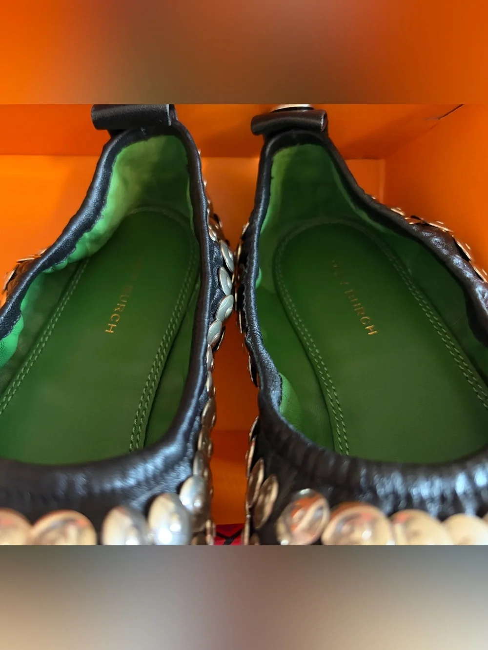 Tory Burch Studded Ballet Flats