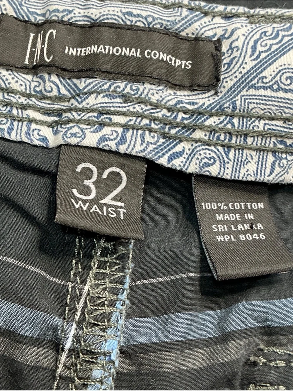 INC International Concepts plaid cargo
