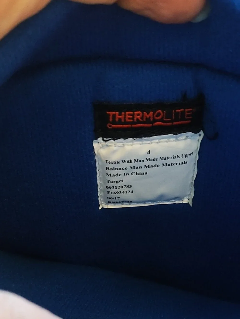 Thermolite durable kids