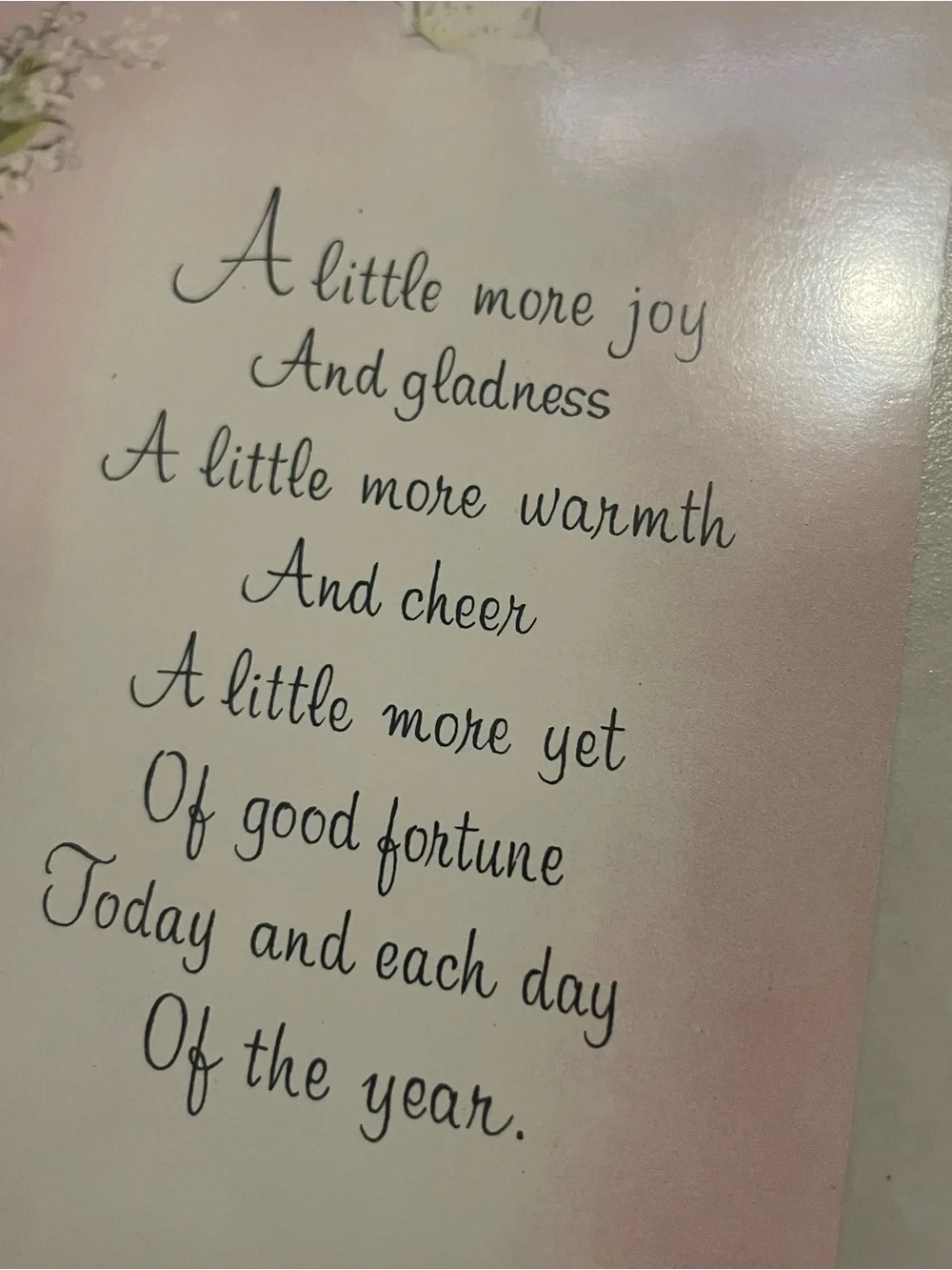 N/A vintage greeting