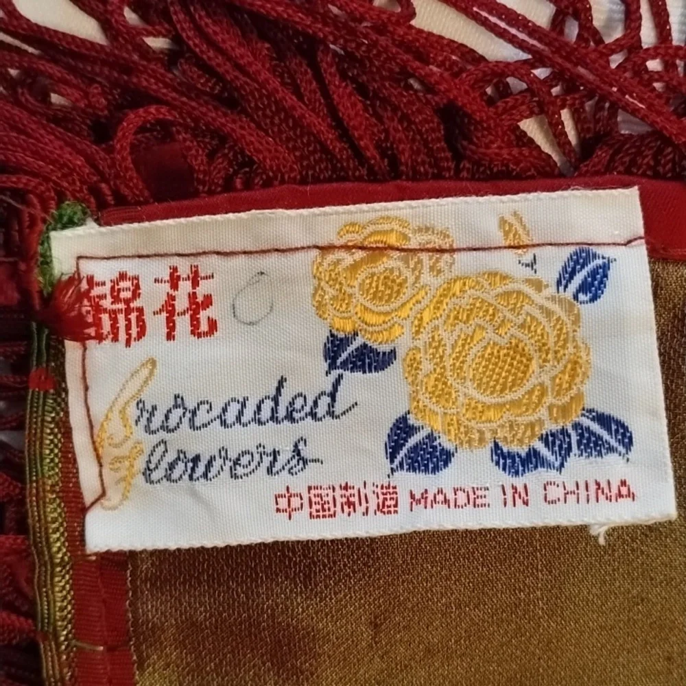 Brocaded Flowers vintage asian